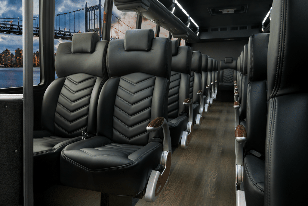 travel bus seating capacity