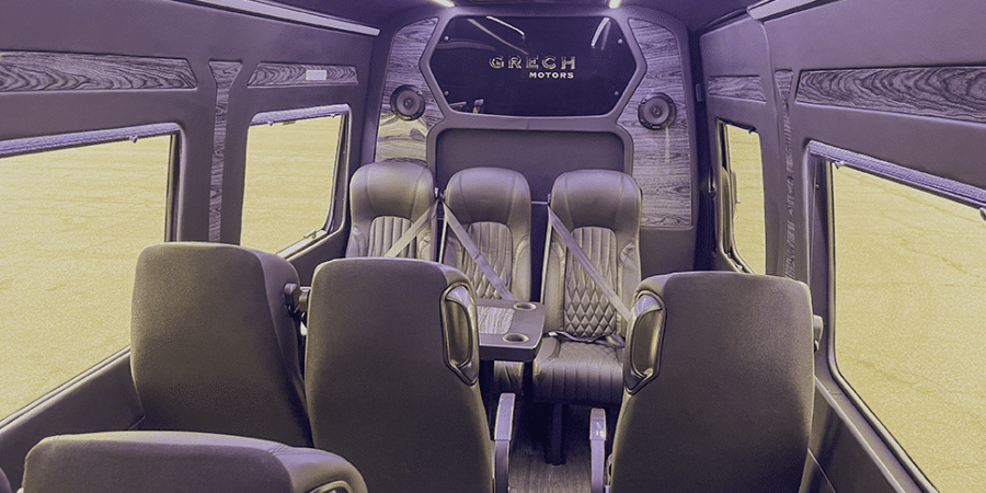 13 Passenger Executive Shuttle Sprinter Black - Grech Motors